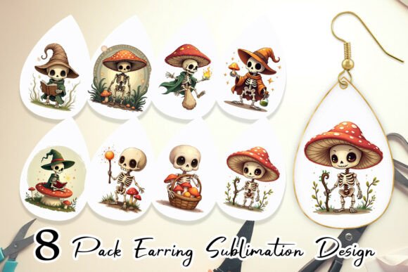 Earring Mushroom Mage Skeletons: A Creative Guide