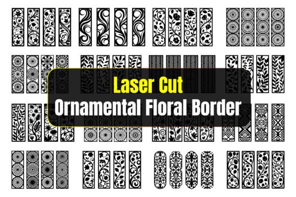 Elevating Design with the Laser Cut Ornamental Floral Border Collection