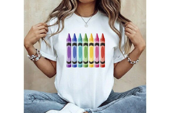 Evaluating Rainbow Watercolor Crayon Clipart for Professional and Educational Design