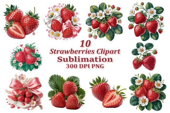 Evaluating the Strawberry Sublimation PNG Bundle for Creative Projects