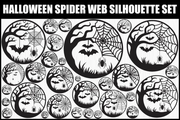 Halloween Spider Web Silhouette Set: A Practical Guide for Crafters and Designers