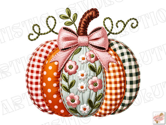 Mastering the Art of Faux Embroidery Fall Pumpkin Png for Creative Projects