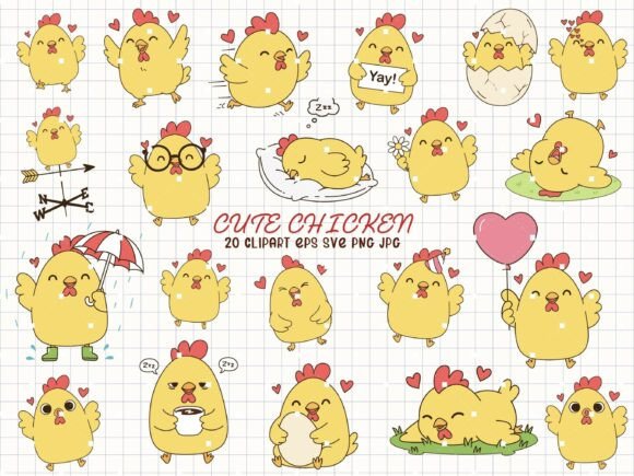 Strategic Visual Assets: Leveraging Cute Chicken SVG and Farm Animal Clipart for Brand Growth